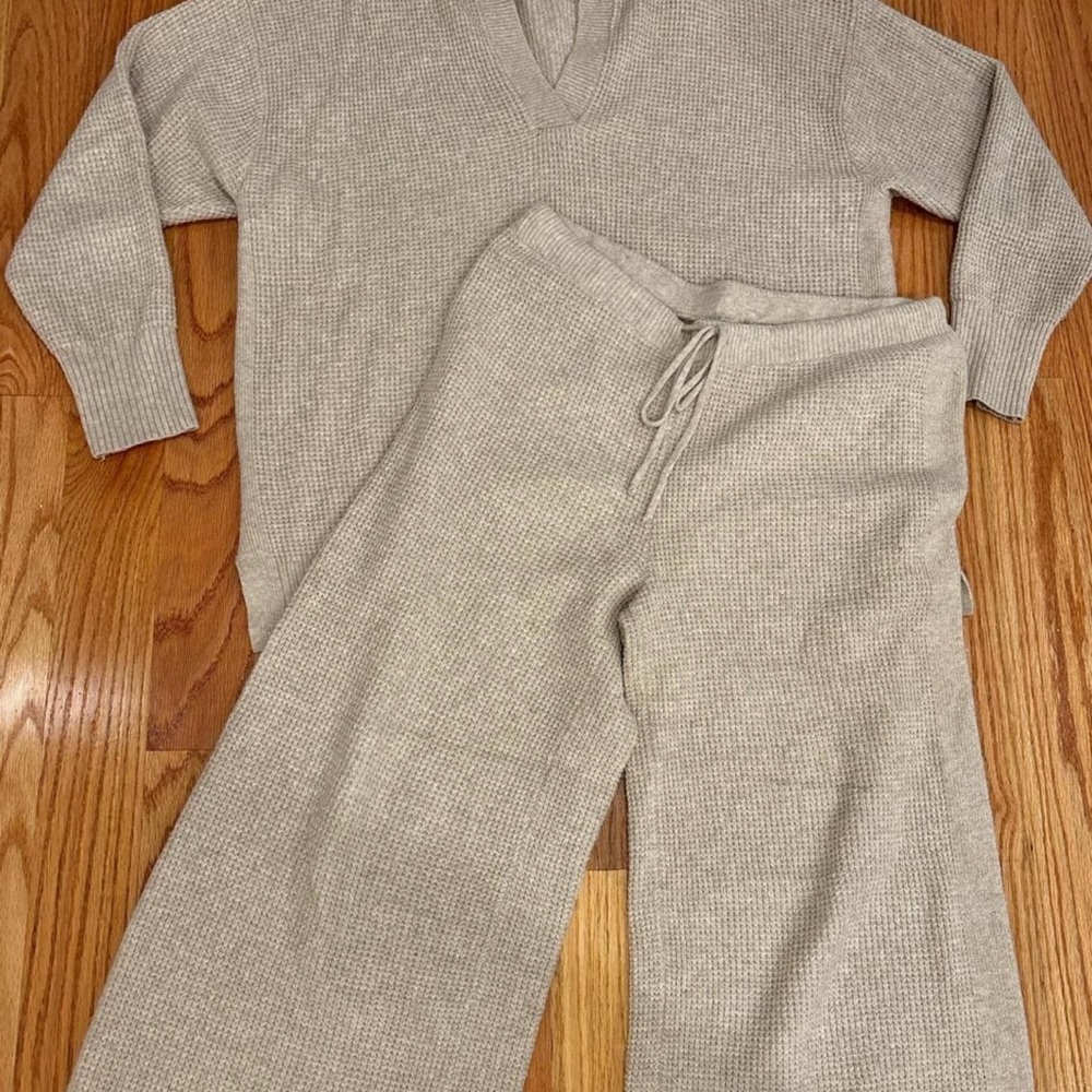 Aerie Waffle Sleep Lounge Wear Set